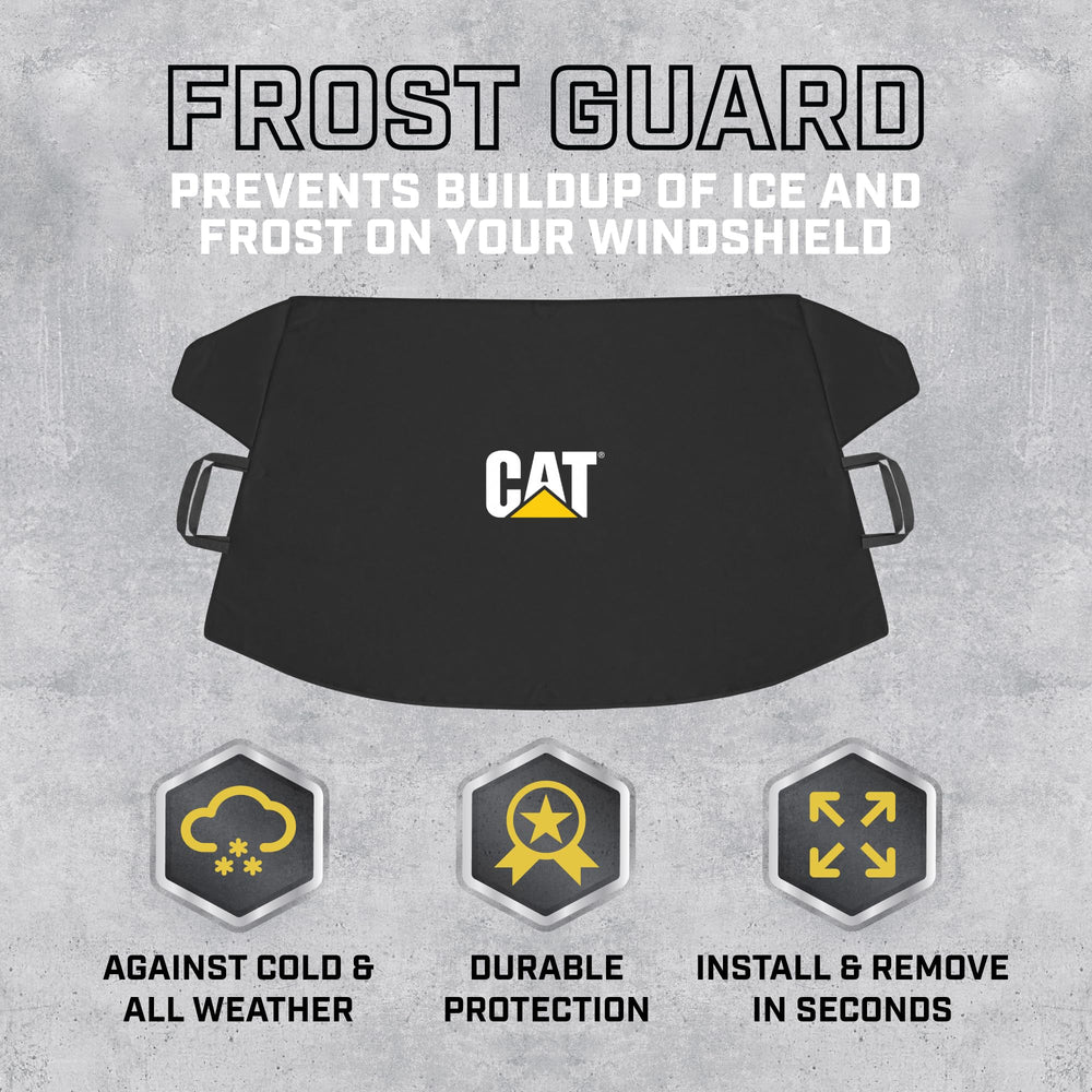 CAT close-up of fabric texture highlighting weatherproof, durable material benefit