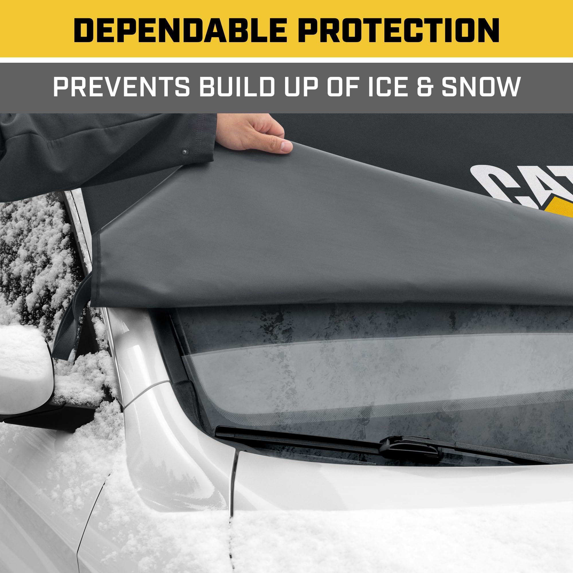 CAT cover installed on an SUV demonstrating fast morning removal and protection
