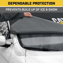 CAT cover installed on an SUV demonstrating fast morning removal and protection