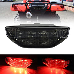 Cavauu tail light front view showing bright LED face and clear visibility
