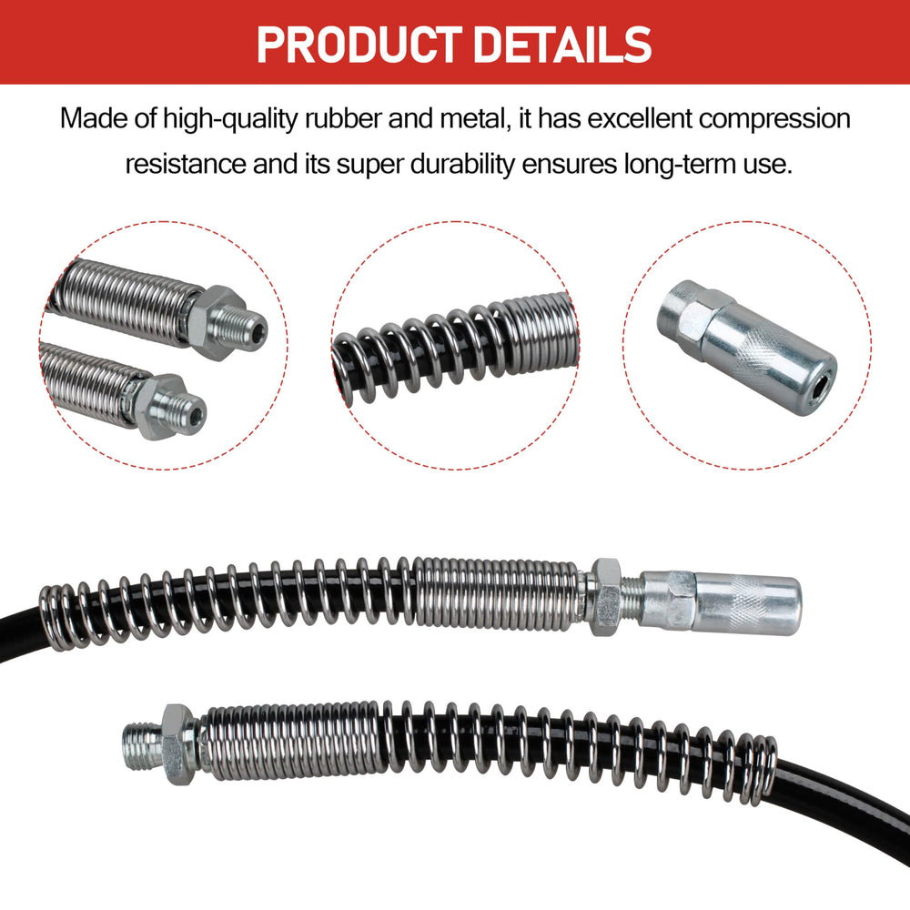 Cawla grease hose air bleeder valve detail enabling fast priming
