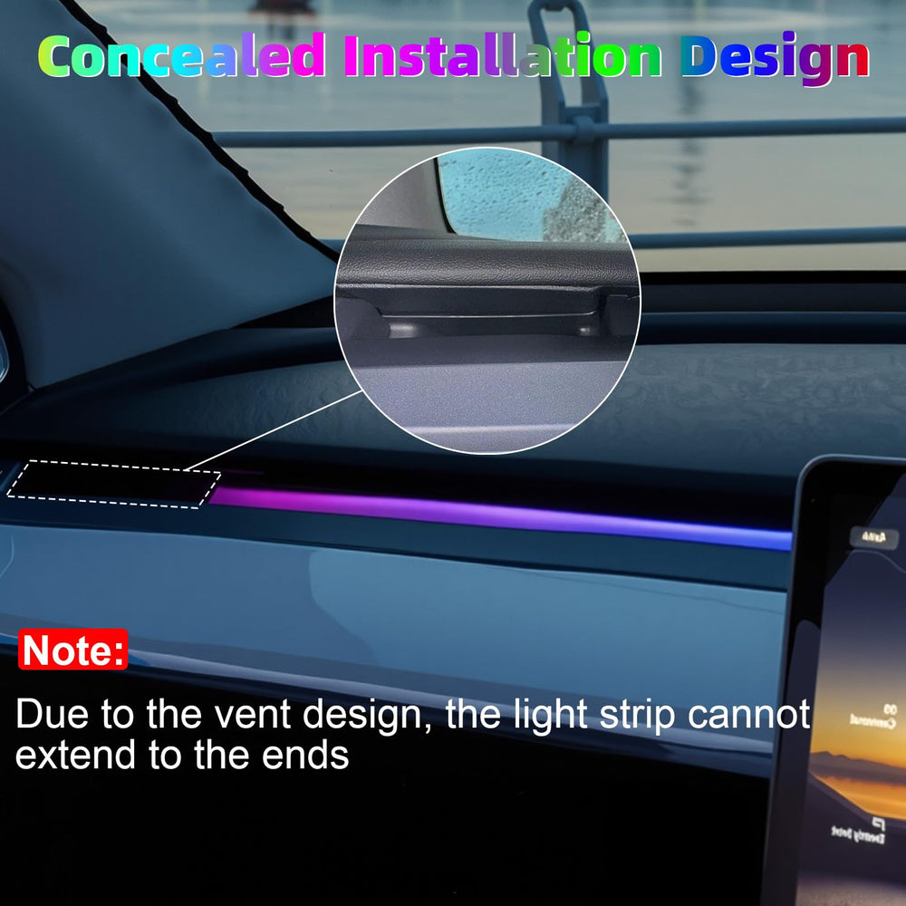 CCBASEBALL center-console strip detail improving interior accent lighting