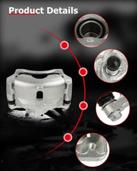 cciyu caliper hardware and box contents showing complete install kit advantage