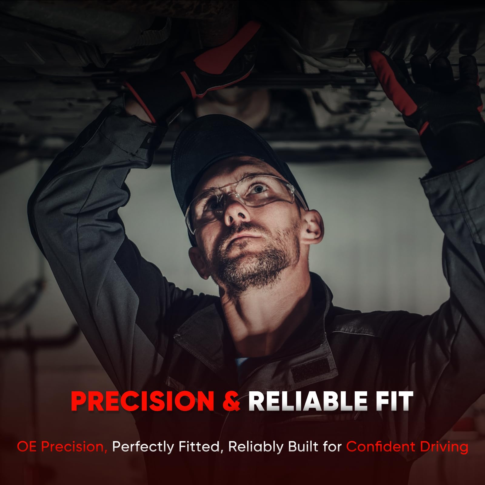 cciyu installed on Ford Focus front end demonstrating restored ride control benefit