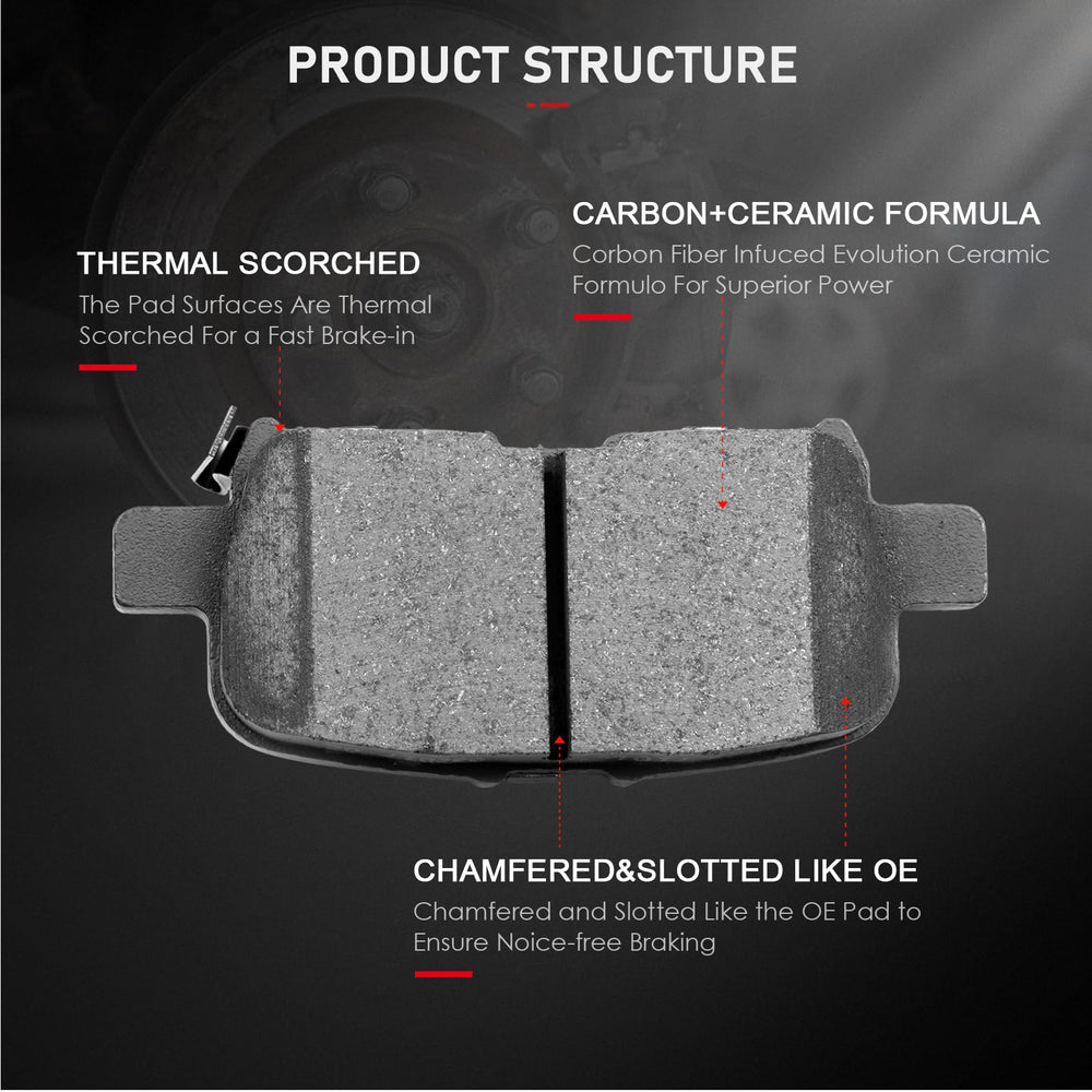 cci yu pad backplate and gasket-style shim reducing vibration and noise