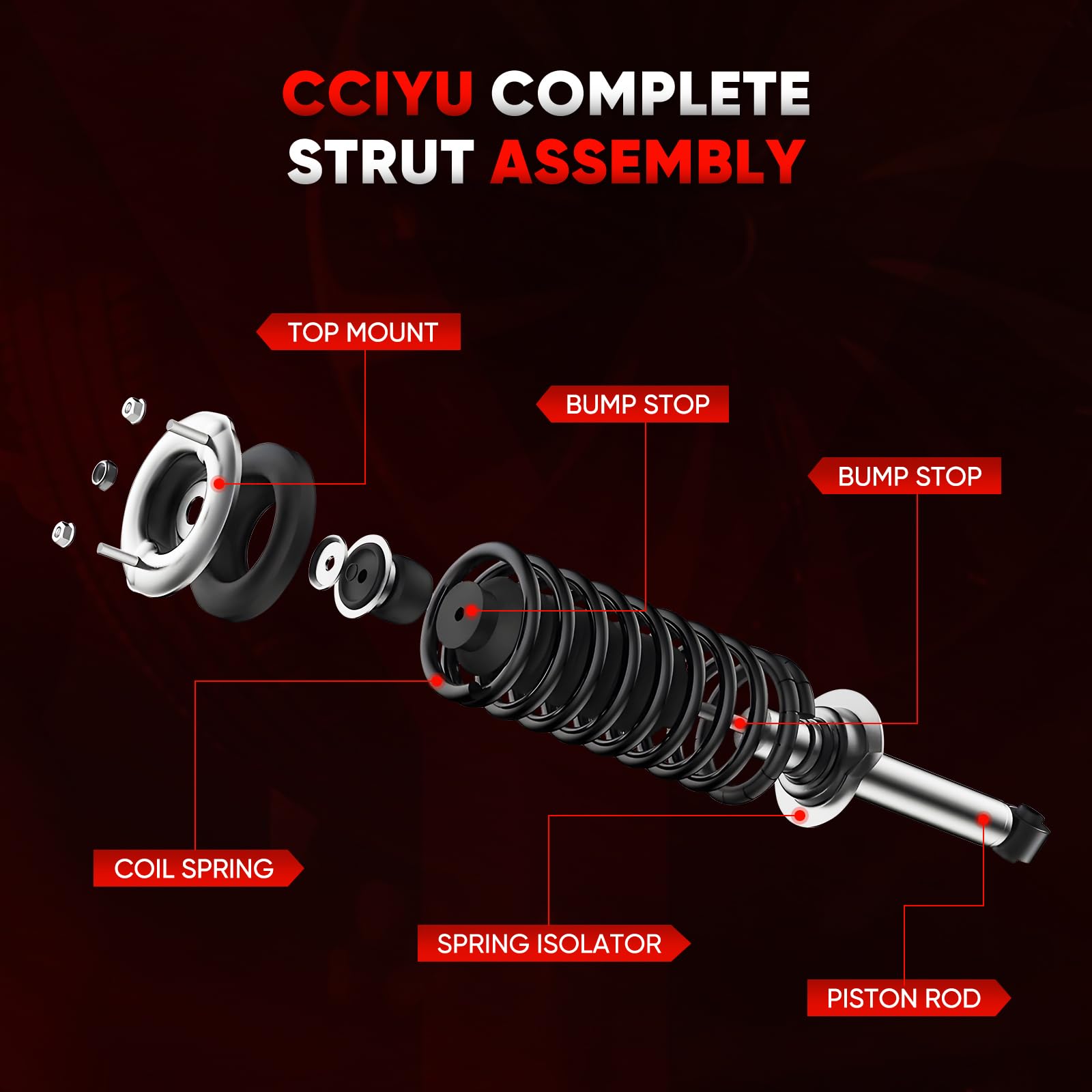 cciyu product label with OE numbers for accurate compatibility benefit
