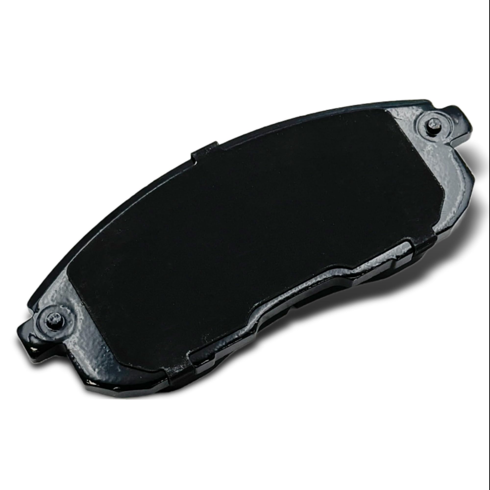 CCTECHMASS pad installed on rotor front view illustrating rotor-friendly design