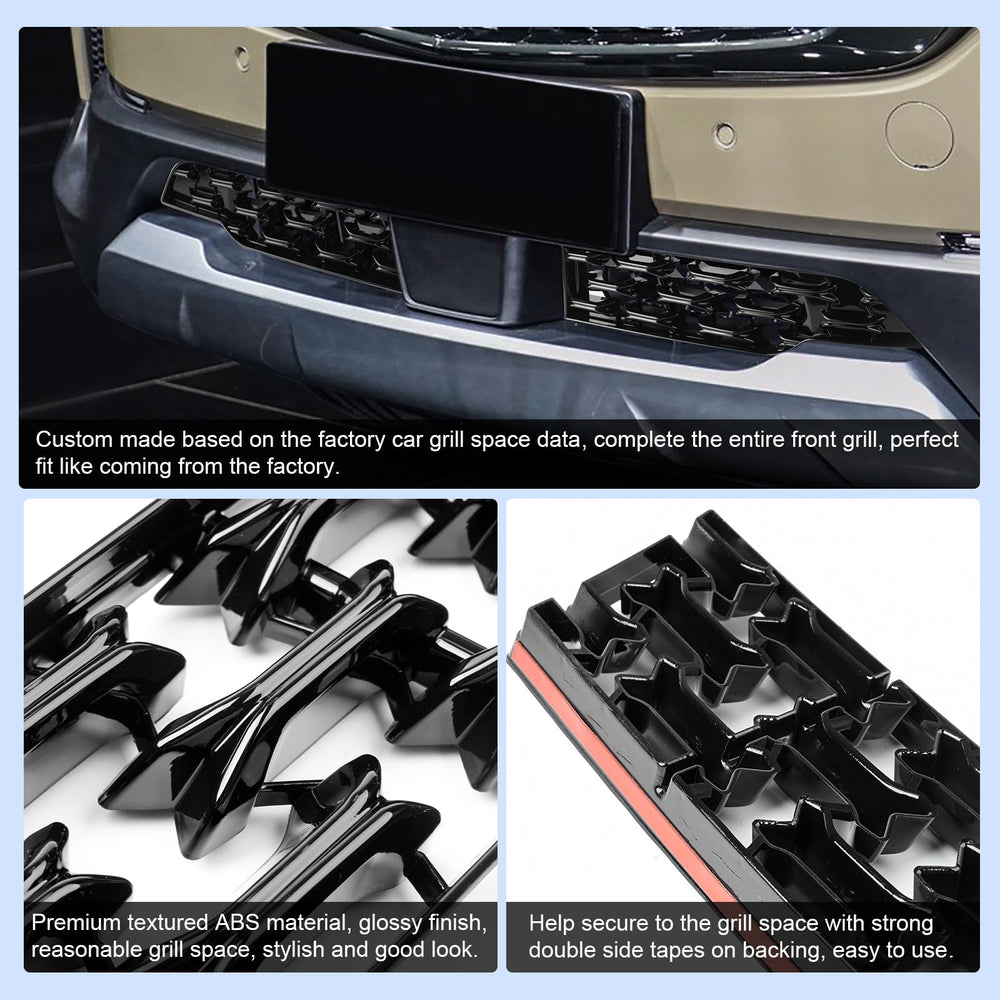 CDEFG installation detail showing adhesive tape and easy no-drill mounting benefit