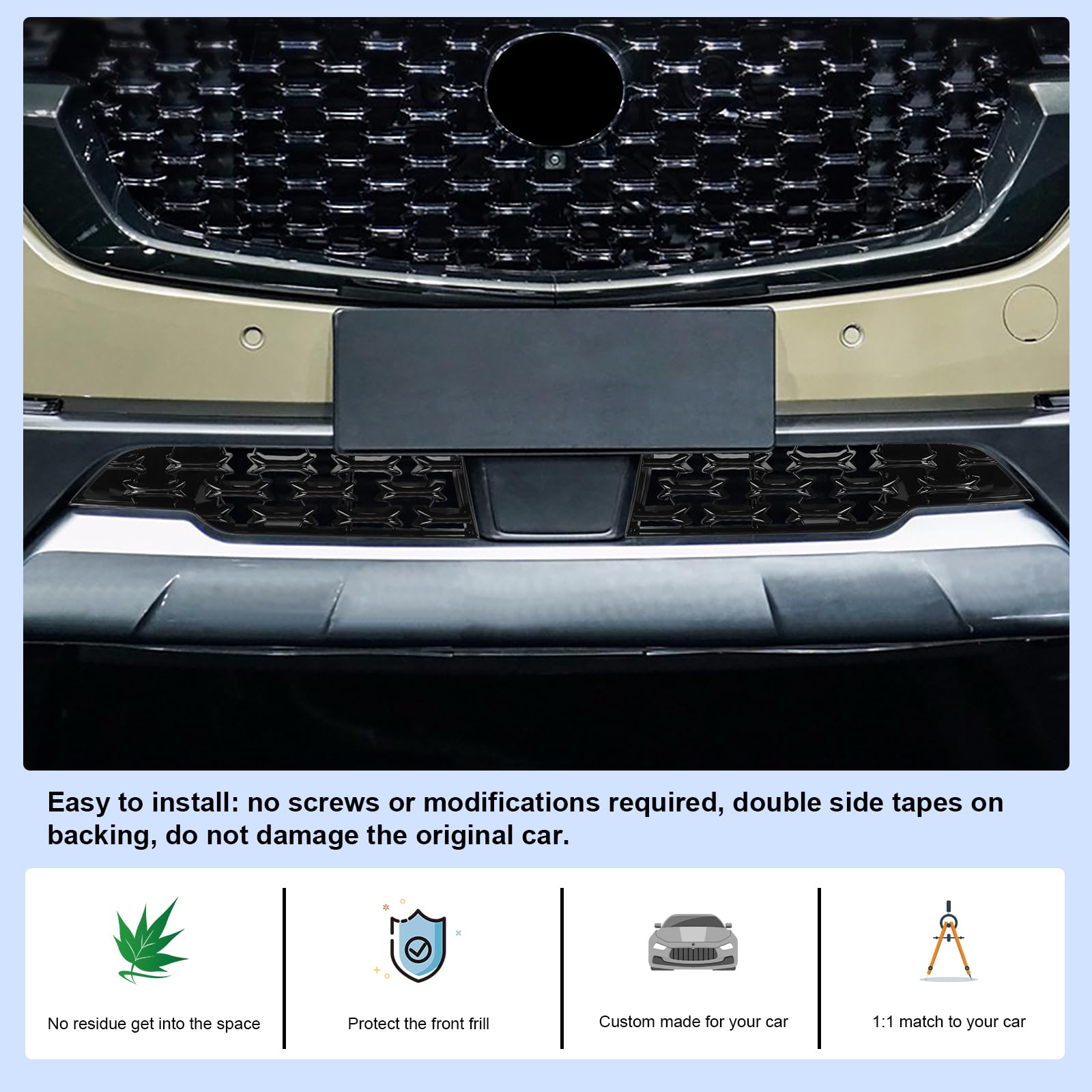 CDEFG installed right-side insert demonstrating symmetrical OEM-style enhancement