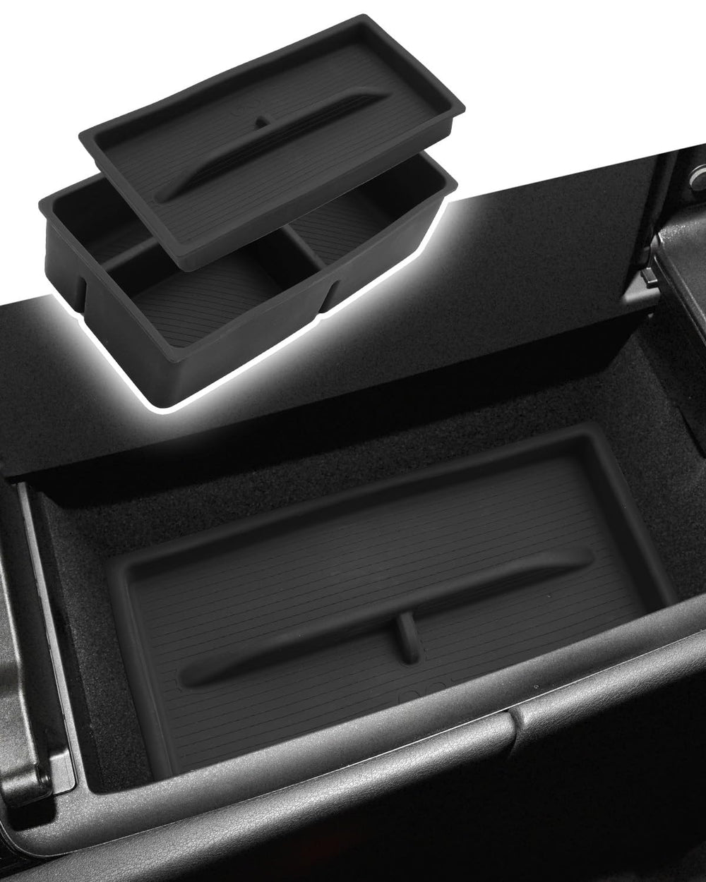 CDEFG front view showing neat console layout and easy access benefit