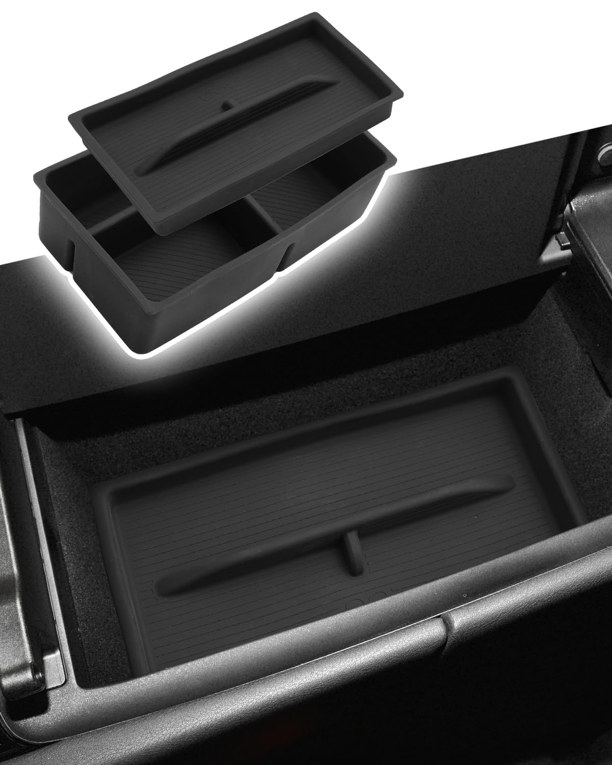 CDEFG front view showing neat console layout and easy access benefit