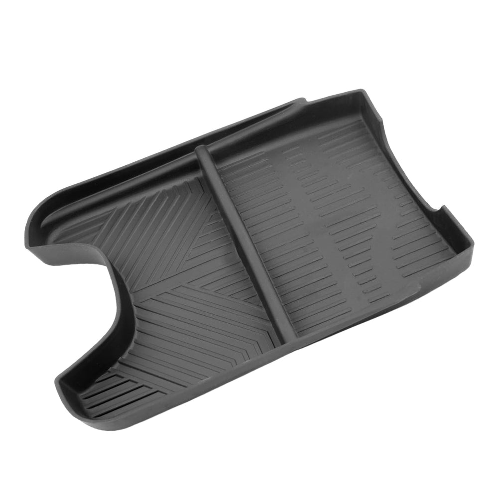 CDEFG matte ABS finish close-up matching factory console and resisting scuffs