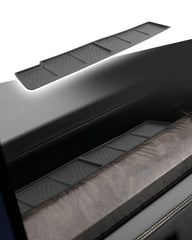 CDEFG passenger dash tray front view protects shelf and looks OEM