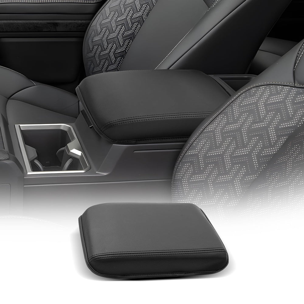 CDEFG front view on Tacoma center console showing clean fit and protection