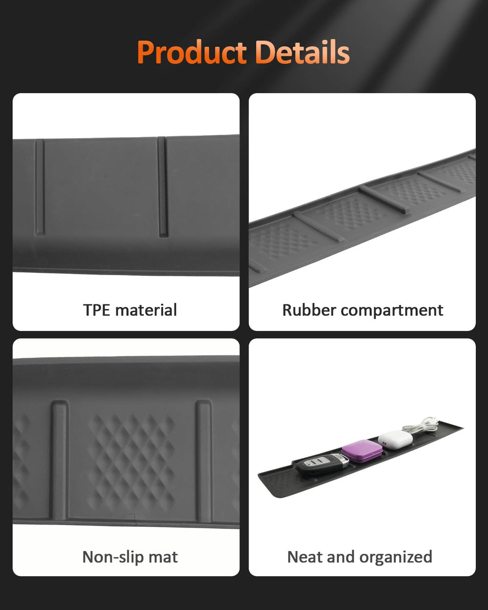 CDEFG tray removed displaying underside for easy cleaning