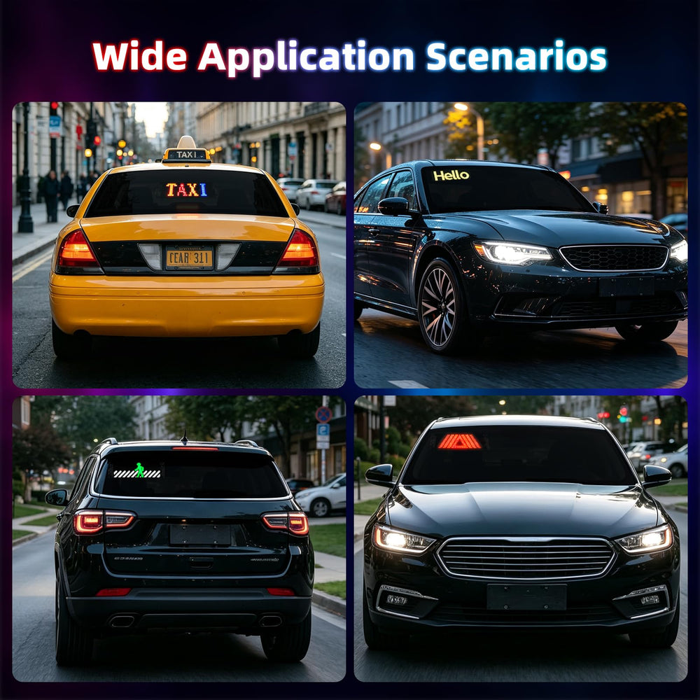 Cdfuany lifestyle night driving scene enhancing nighttime visibility and attention