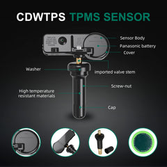 CDWTPS sensor held in hand for size comparison and easy installation benefit