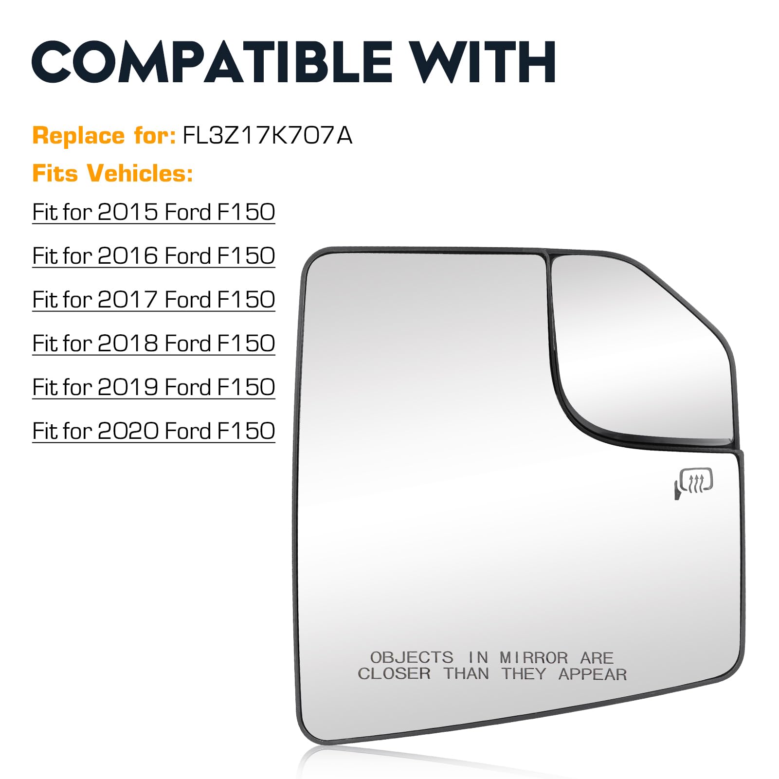 Cenfeild installed on F150 external view showing restored mirror sightlines