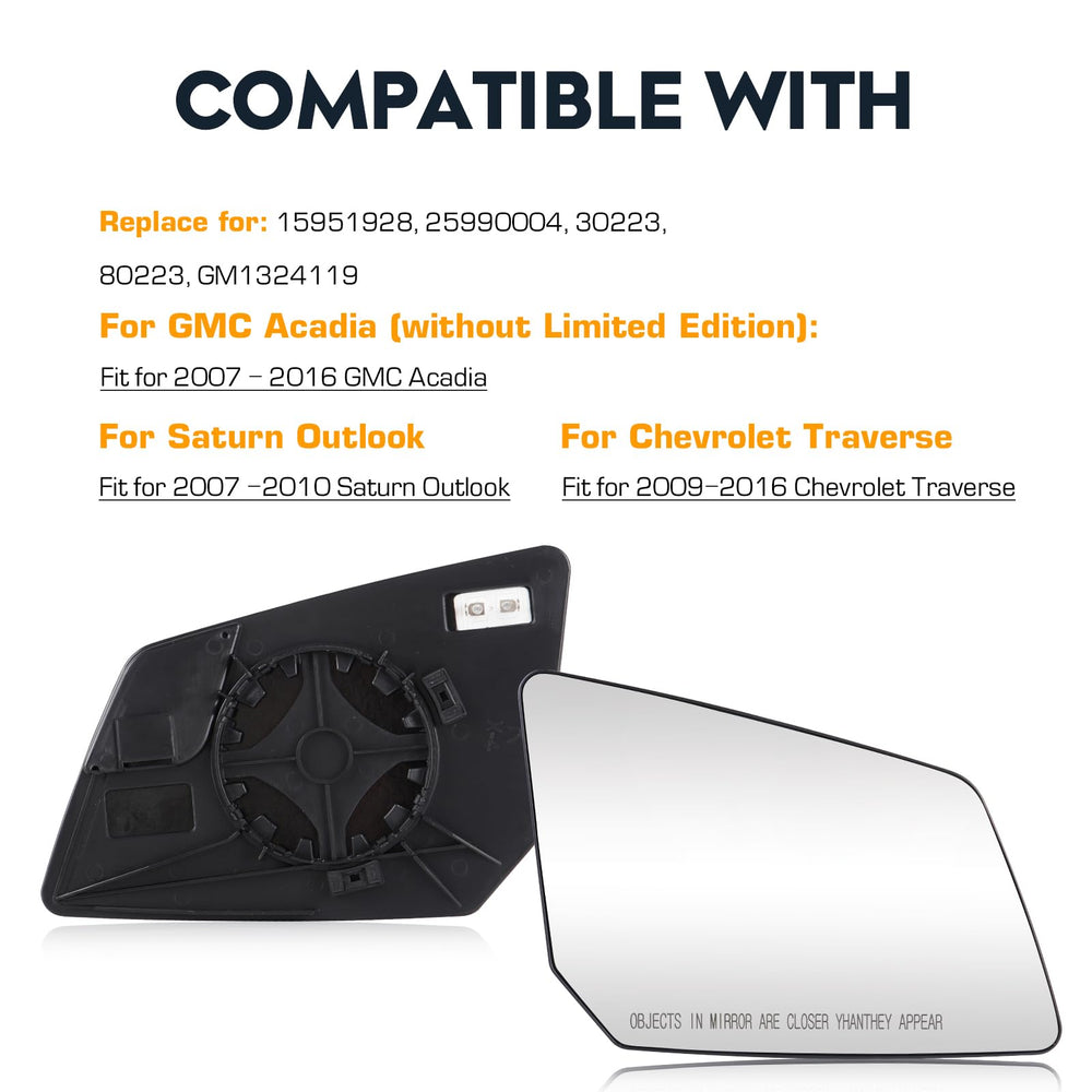 Cenfeild mirror size scale with hand showing compact, OEM-like dimensions