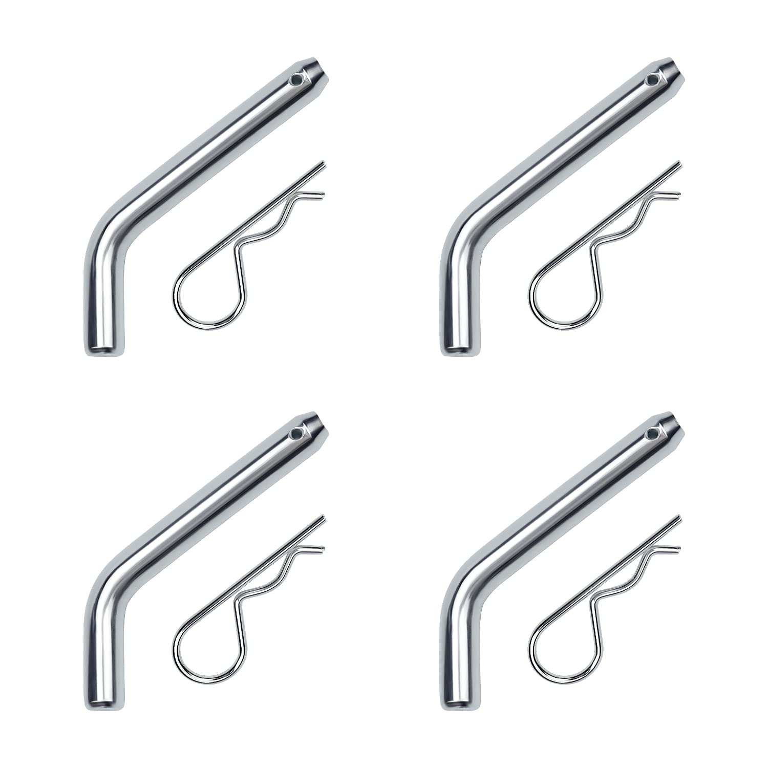 Cenipar front packaging showing four hitch pins and clips, durable set ready to use