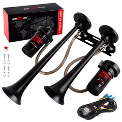 cenzhiwen metal trumpets front view showing bold dual-tone presence and durability