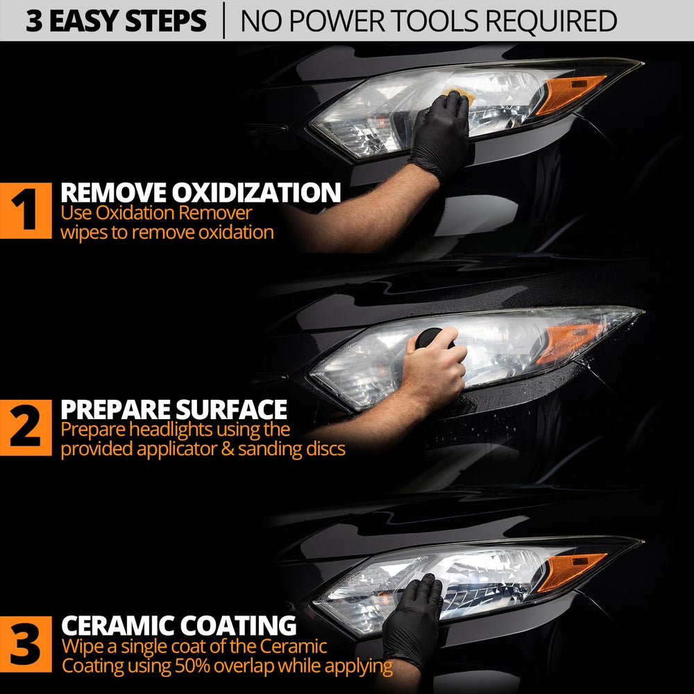 CERAKOTE ceramic coating wipe pack that bonds and adds UV defense