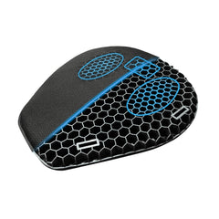 CERITORN front view of large gel seat cushion showing shape and fit benefit of added comfort