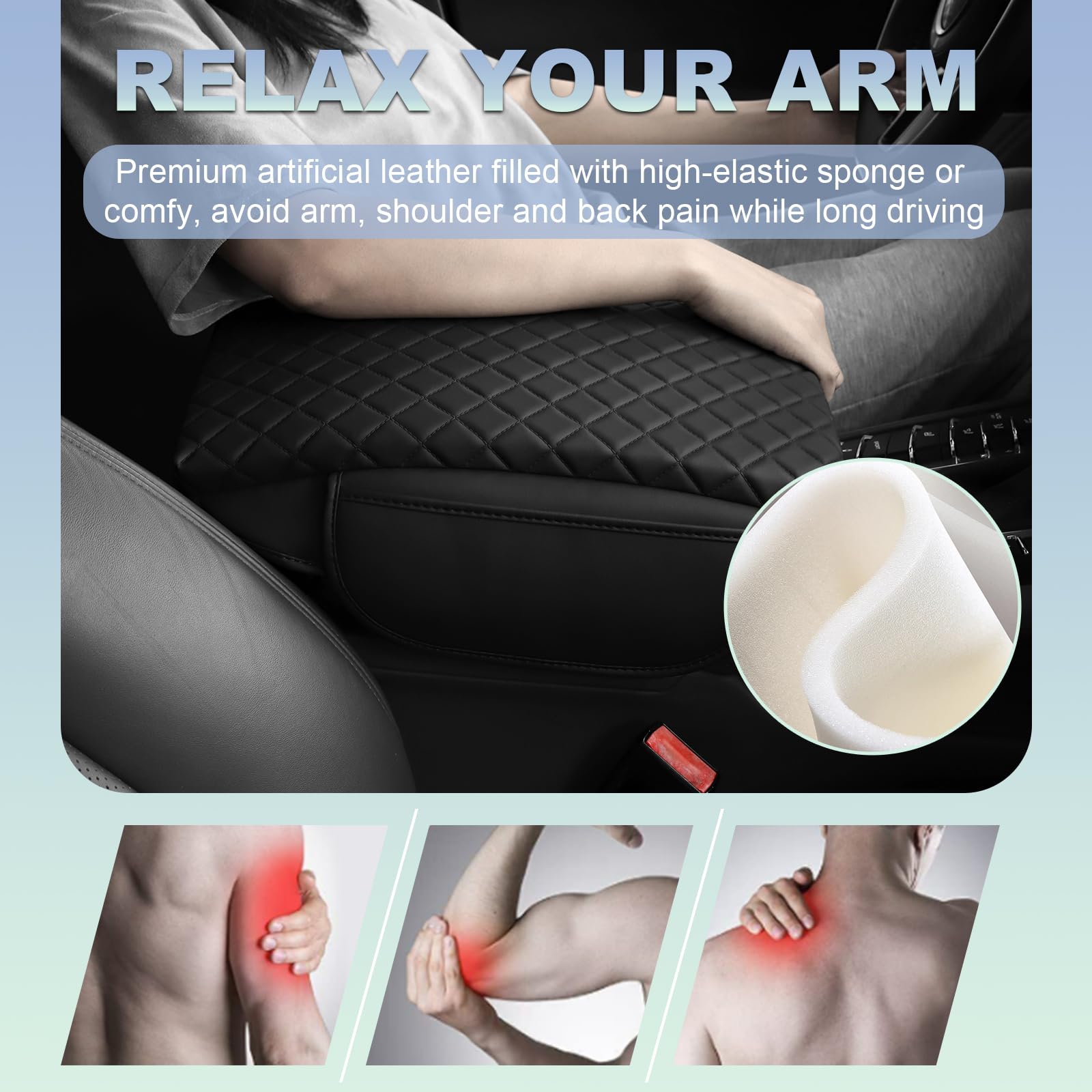 CFDSDE installed cover from driver perspective improving elbow support