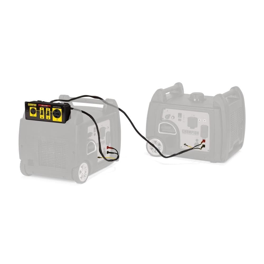 Champion ParaLINK used with two generators powering an RV efficiently