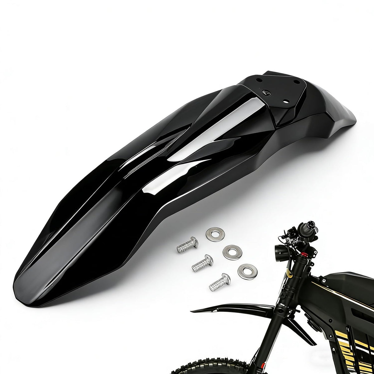 CHANGCHENG front fender front view showing clean lines and protection