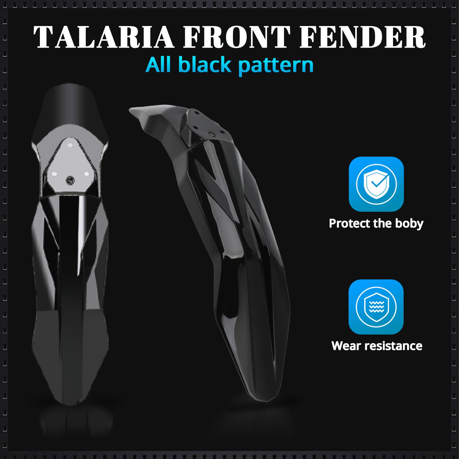 CHANGCHENG front fender side profile highlighting streamlined shape for less drag