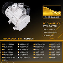 ChaoTianxia compressor installed in engine bay demonstrating proper fitment