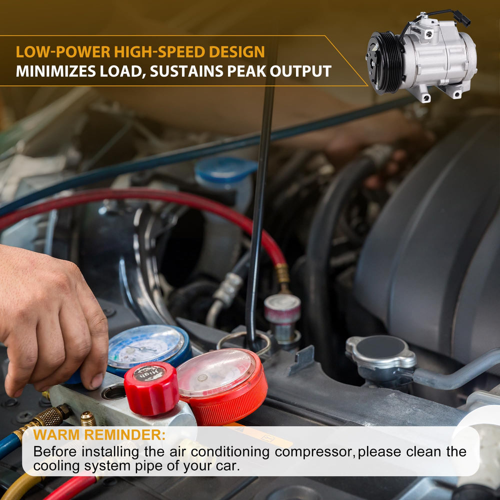 ChaoTianxia compressor in a workshop setting demonstrating professional installation