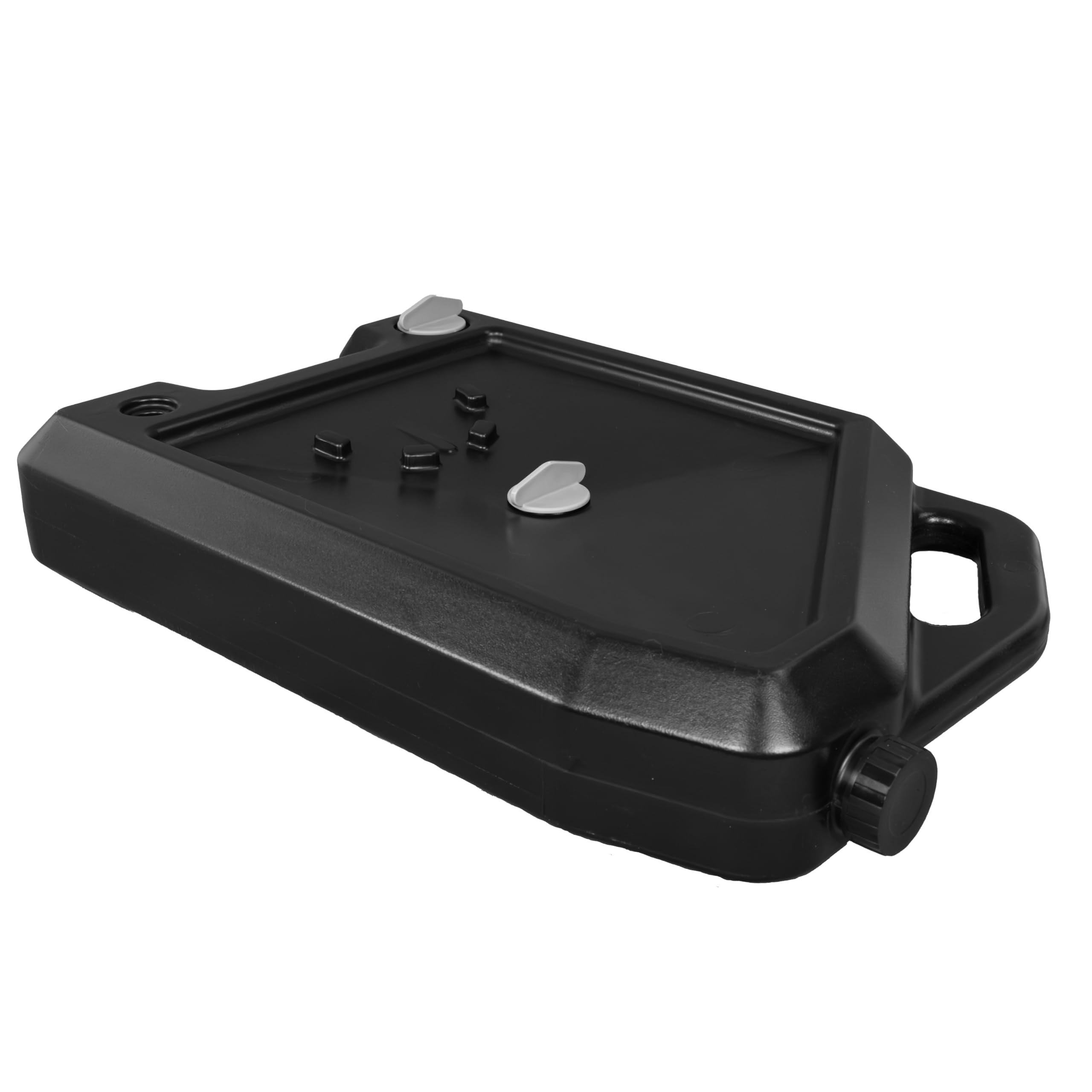 CHAPIN 78005 front view showing wide splash‑free opening and durable base benefit