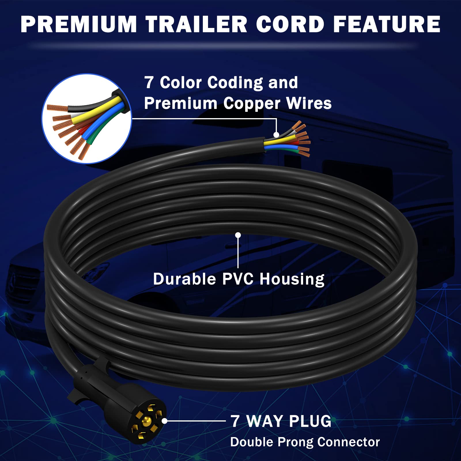 CheeMuii double-prong plug close-up demonstrating durable contact reliability