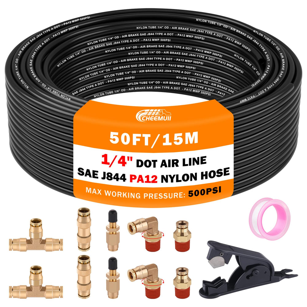 CheeMuii front-packed kit showing components for fast installation and reliability