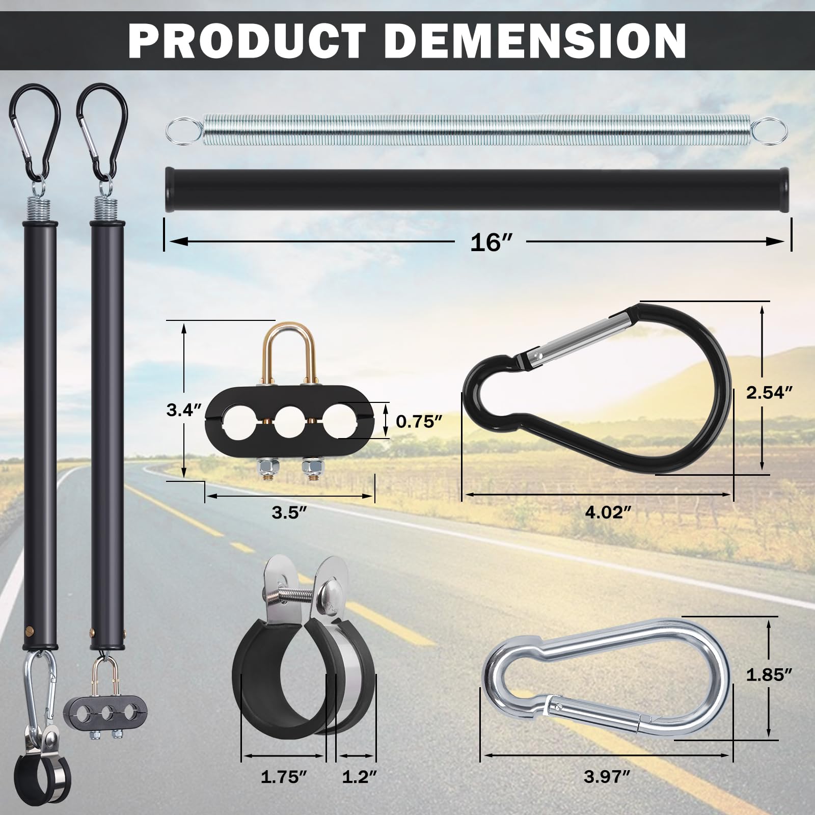 CheeMuii protective plastic sleeve over spring preventing line entanglement and UV damage