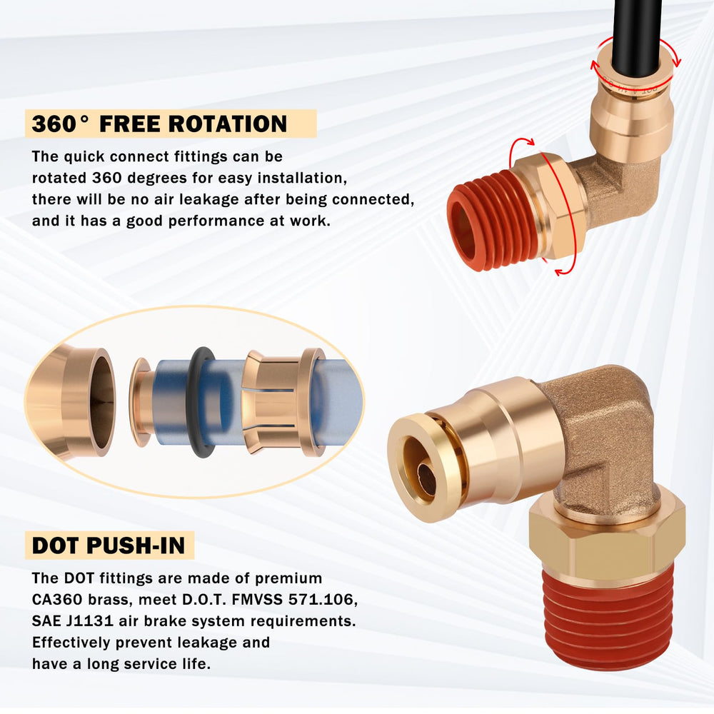 CheeMuii brass Schrader inflation valve close-up providing easy manual inflation access