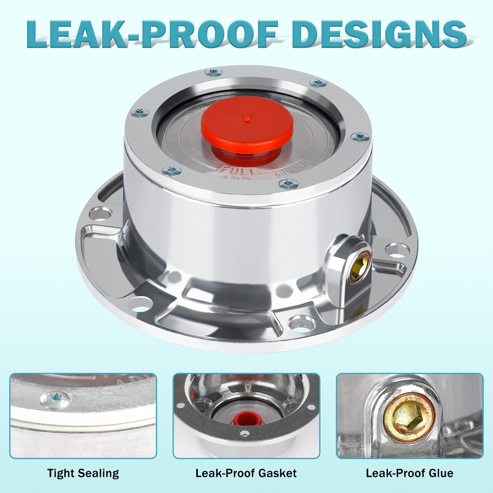 CheeMuii detail of side pipe plug with leakproof coating preventing seepage