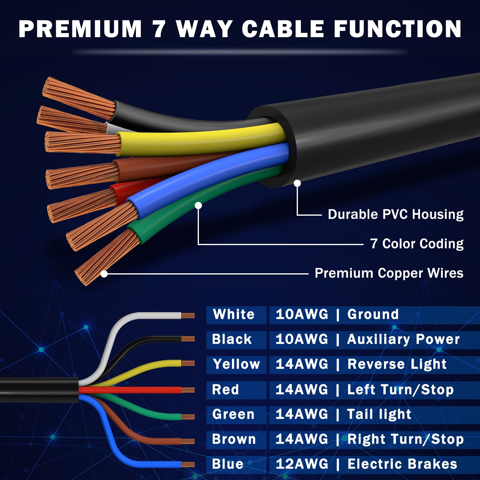 CheeMuii printed wiring diagram sheet showing color codes for accurate installation