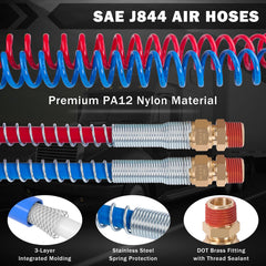 CheeMuii spring joint protection image showing stainless-steel springs preventing kinks