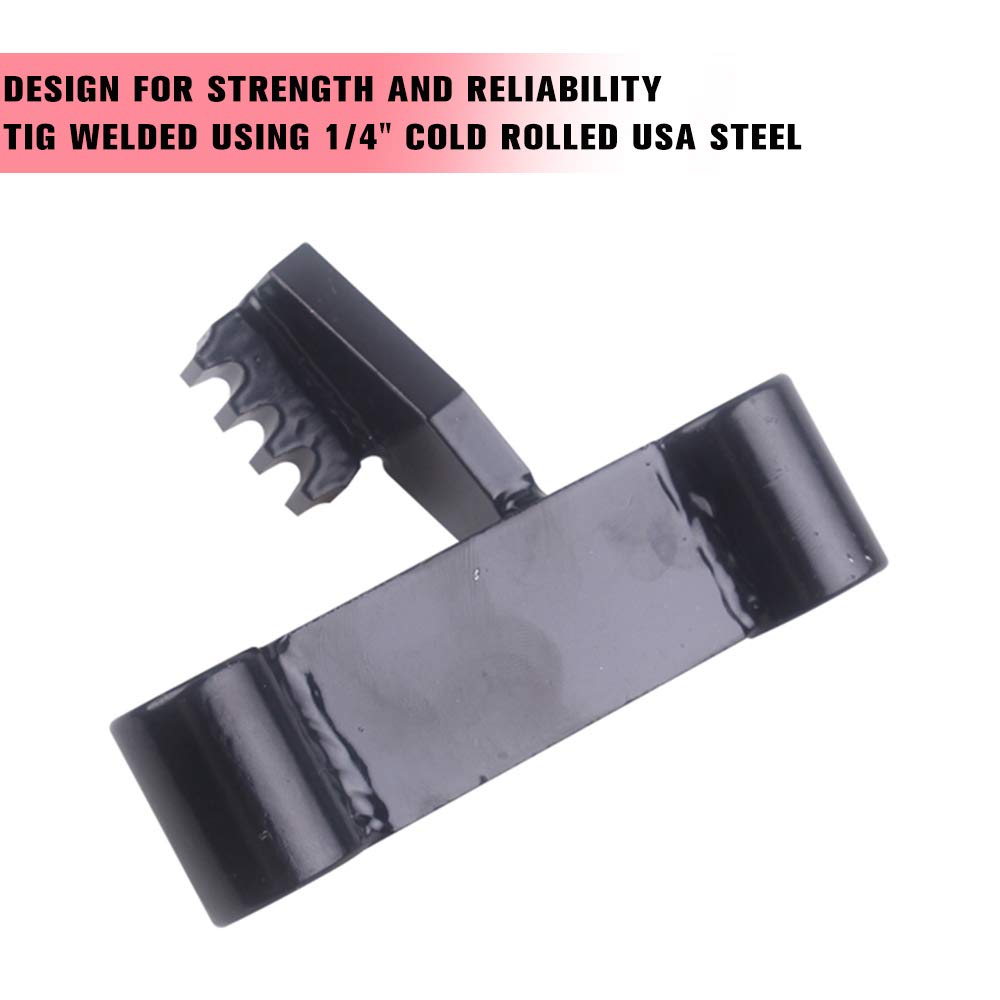 Chelhead installed in a rear-wheel-drive vehicle at starter location aiding high-torque service