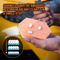 Chemical Guys applying product with microfiber pad for fast polishing benefit