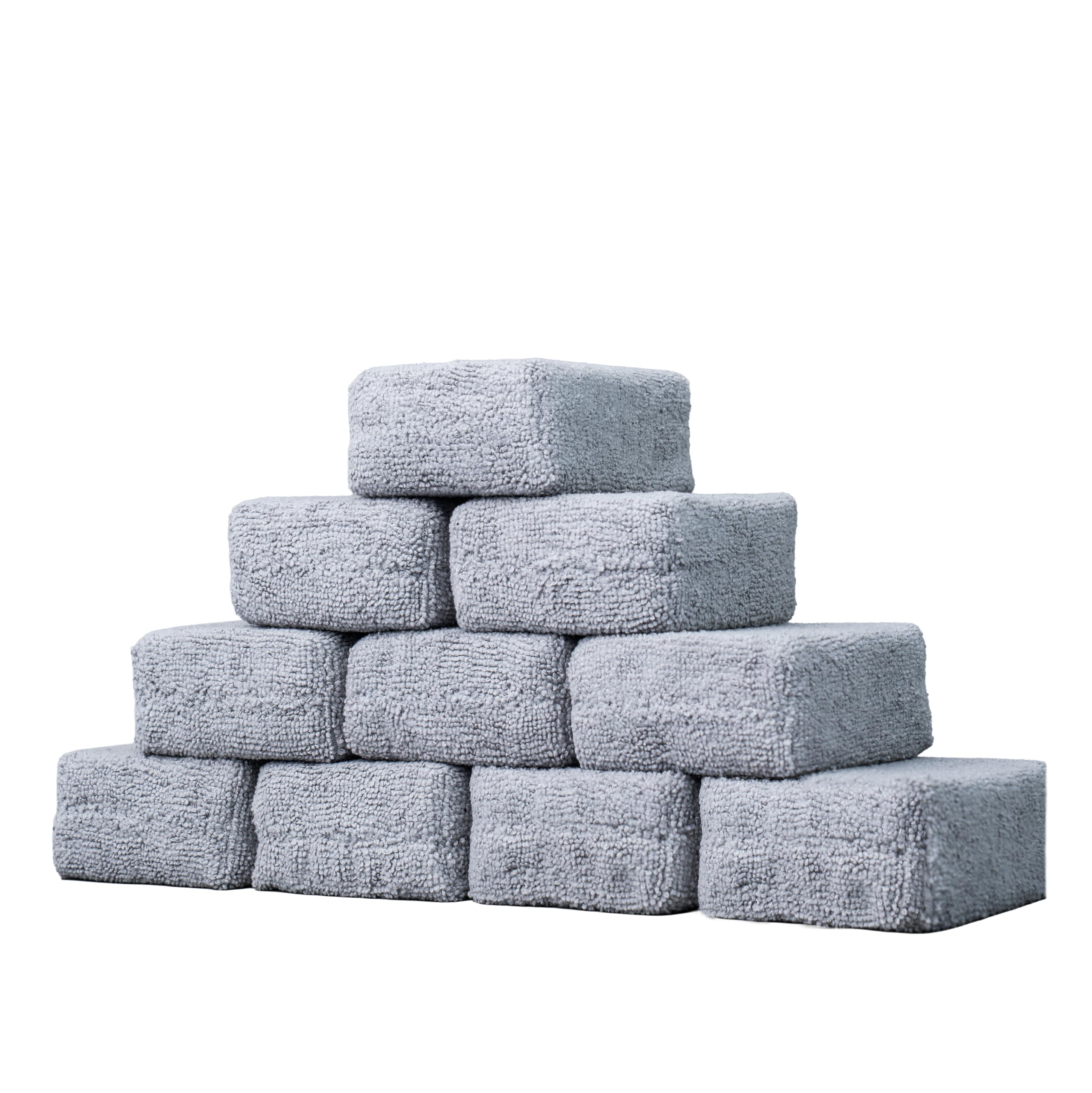 Chemical Guys front view of gray foam applicators showing professional kit appeal