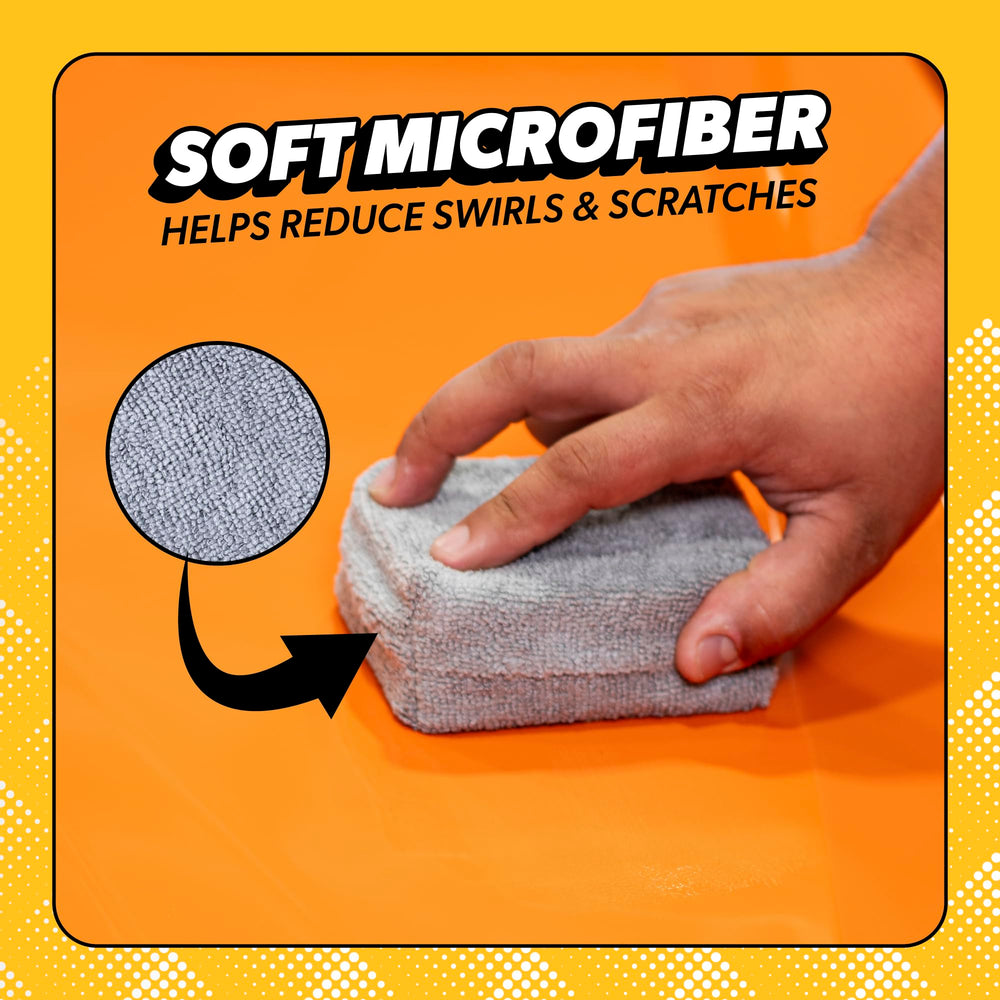 Chemical Guys foam close-up revealing dense texture for even product spread