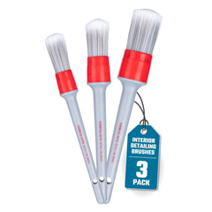 Chemical Guys front packaging showing three brushes and kit benefits