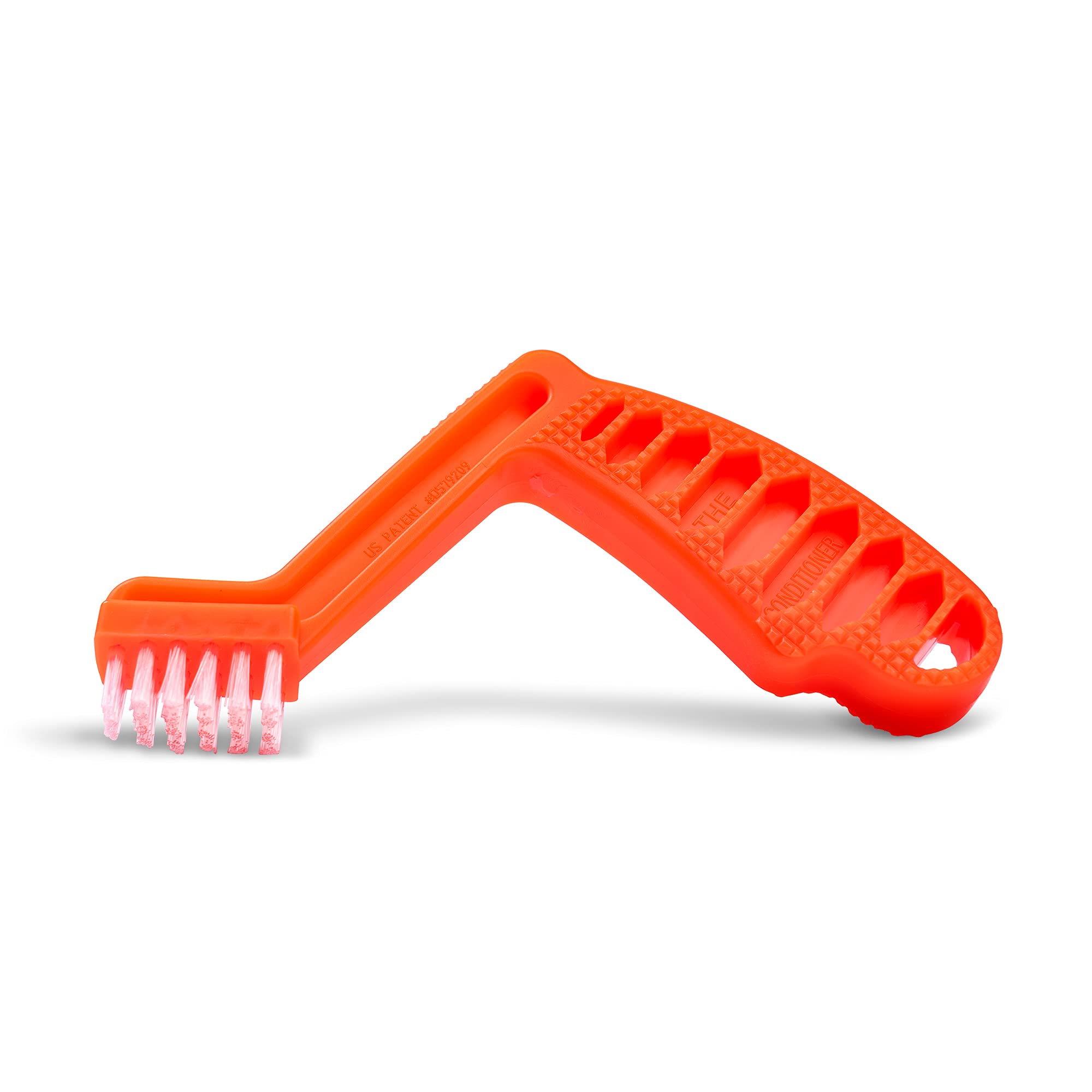 Chemical Guys front view conditioning brush showing ergonomic handle and durable build for safer use