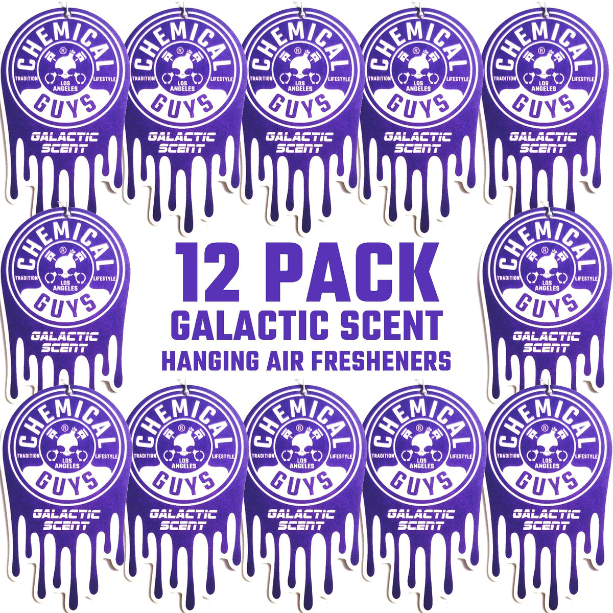 Chemical Guys front packaging showing 12-pack and Galactic branding for easy selection