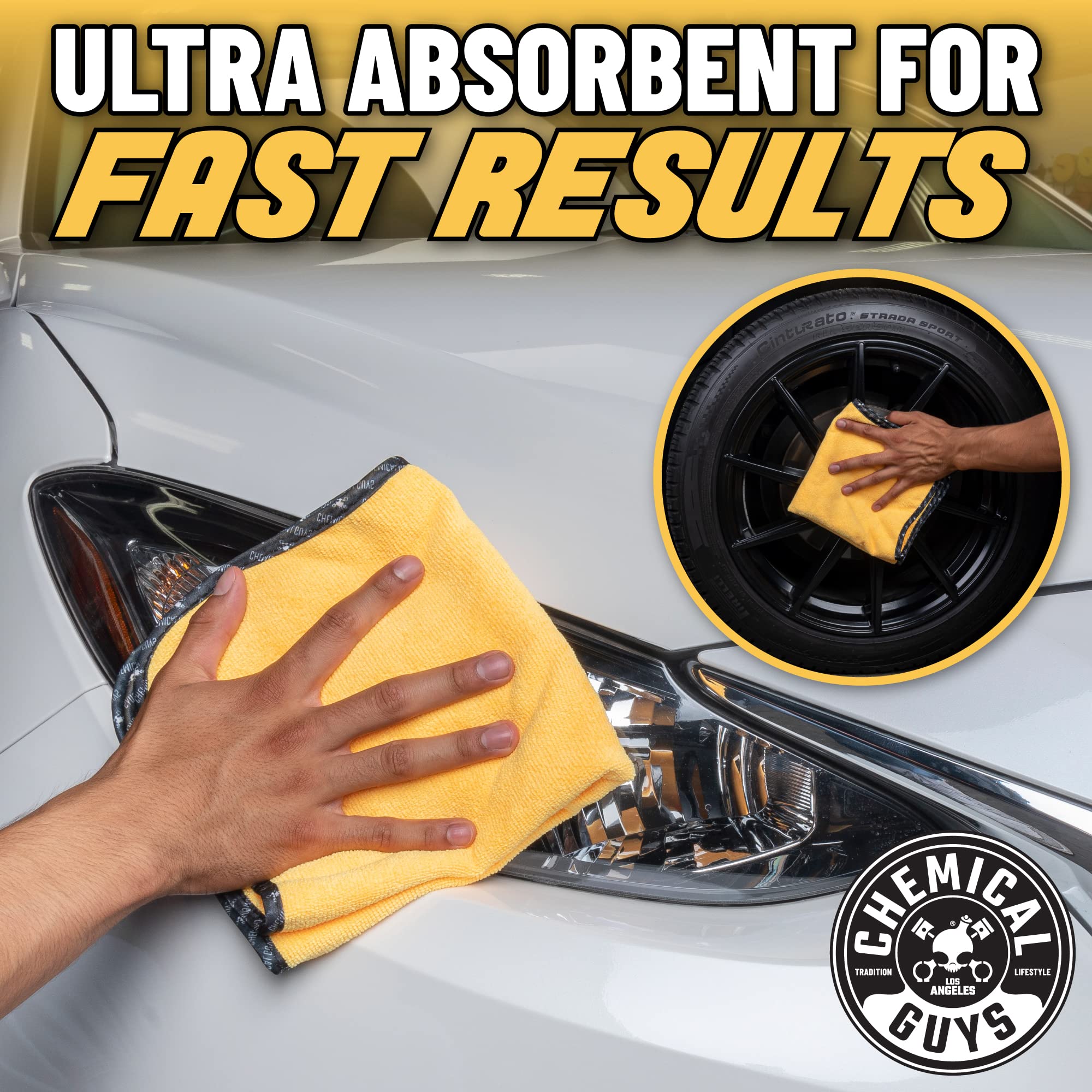 Chemical Guys towel cleaning dashboard protecting screens and trim