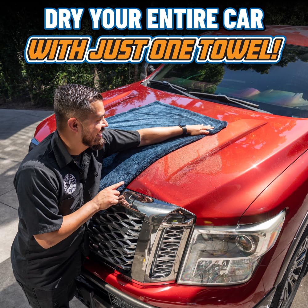 Chemical Guys towel packed in a detailing kit convenient for pros and enthusiasts